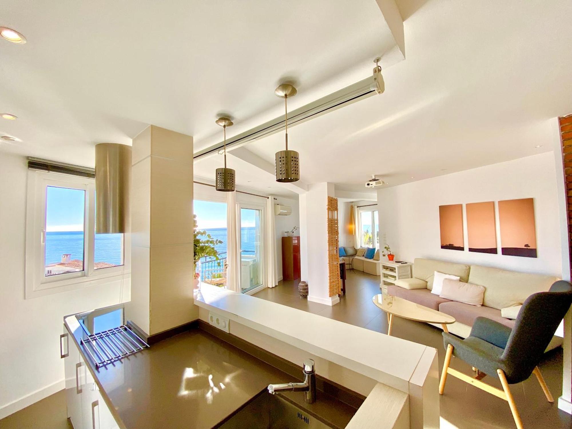 נרחה Modern Apartment Stunning Sea Views And Pool מראה חיצוני תמונה