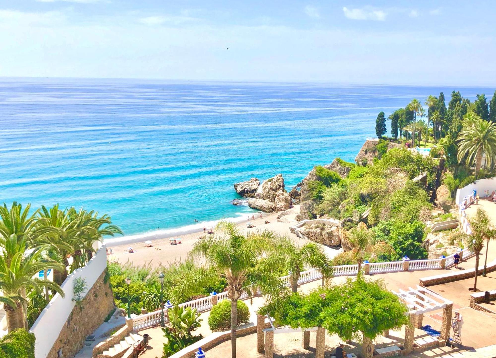 נרחה Modern Apartment Stunning Sea Views And Pool מראה חיצוני תמונה